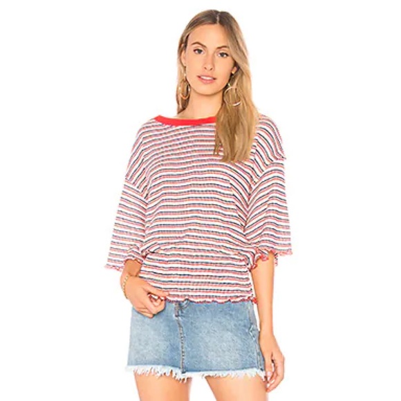 Free People Ebony Striped Tee - Picture 4 of 7